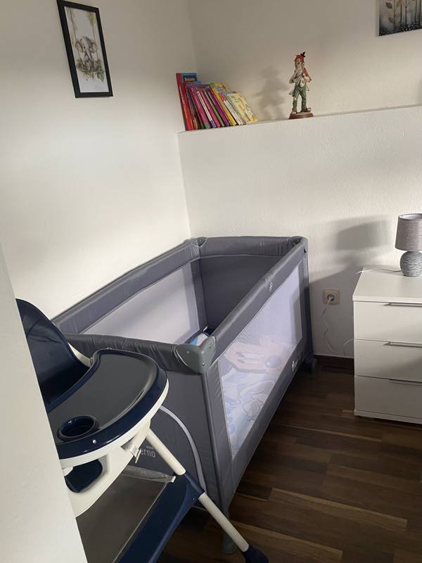 Familienausstattung mit Reisebett
