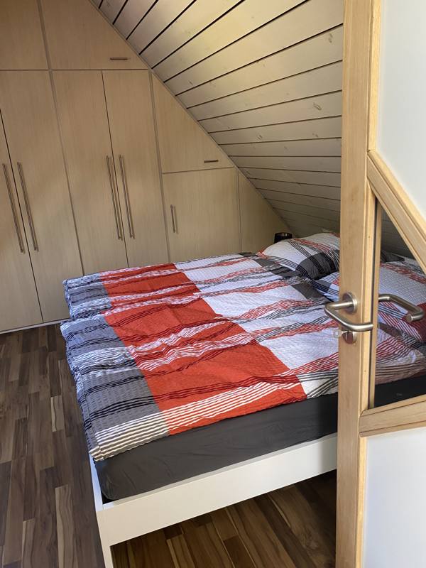 Zweites Schlafzimmer mit Doppelbett